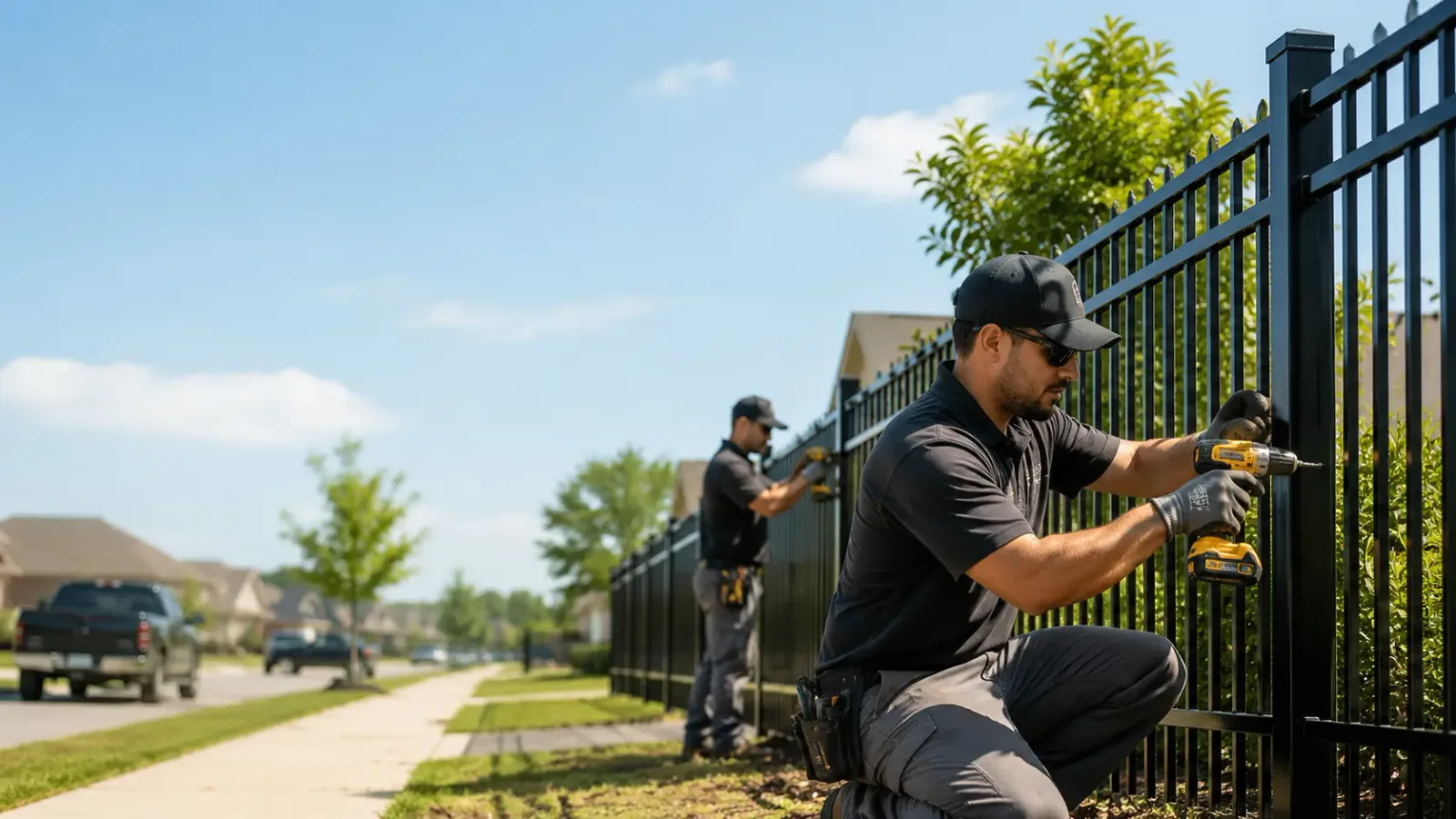 Metal Fence Installation in Bridgewater, NJ